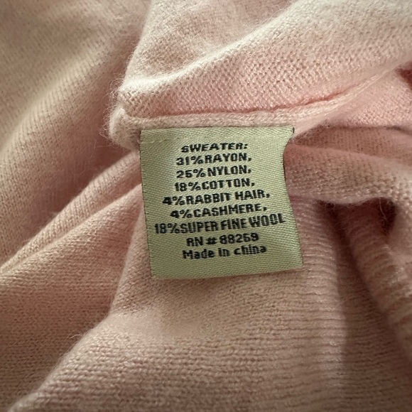 Fresh Produce Soft Pink Knit Top Slouchy Sweater Sz XL/XXL - Picture 5 of 6